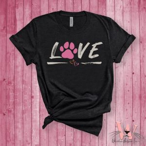 Love Pink & Black Tee