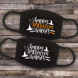 Happy Halloween Witches Mask Duo